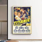 affiche cinema vintage titanic