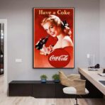 affiche coca cola vintage