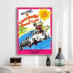 affiche coccinelle vintage