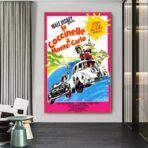 affiche coccinelle vintage