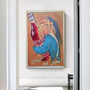 affiche cocktail vintage france