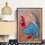 affiche cocktail vintage france