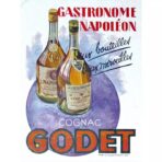affiche de cognac vintage