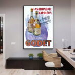 affiche de cognac vintage