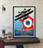 affiche compagnie aerienne vintage