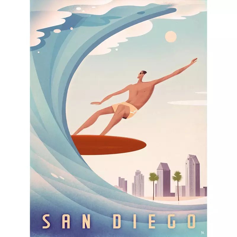 affiche-competition-surf-vintage_1 affiche de competition de surf vintage