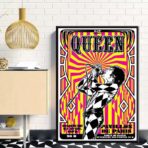 affiche concert rock vintage paris