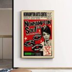 affiche concert soul vintage