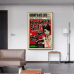 affiche concert soul vintage