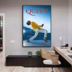 affiche concert vintage queen