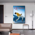 affiche concert vintage queen