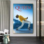 affiche concert vintage queen