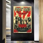 affiche concert vintage rock