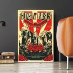 affiche concert vintage rock
