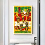 affiche concert reggae vintage