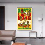 affiche concert reggae vintage