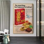 affiche cookies vintage