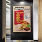 affiche cookies vintage