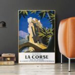 affiche corse ancienne
