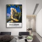 affiche corse ancienne
