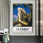 affiche corse ancienne