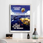 affiche cousteau vintage