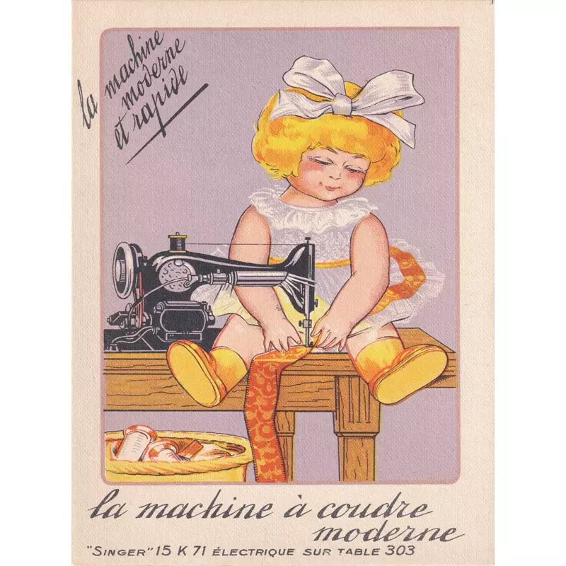 affiche-couture-vintage-enfant_12 affiche couture vintage enfant
