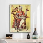 affiche couture vintage