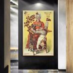 affiche couture vintage