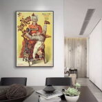 affiche couture vintage