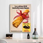 affiche crepe vintage