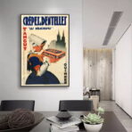 affiche crepes vintage