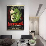Affiche Vintage <br> Le Criminel – Image 14