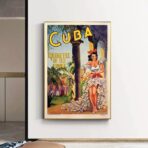 affiche cuba vintage