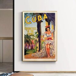 affiche cuba vintage