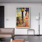 affiche cuba vintage