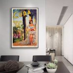 affiche cuba vintage