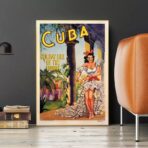 affiche cuba vintage