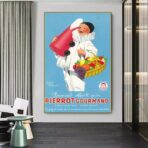 affiche cuisine vintage