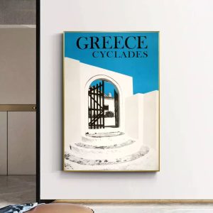 affiche cyclades vintage
