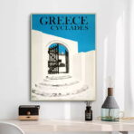 affiche cyclades vintage