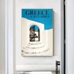 affiche cyclades vintage