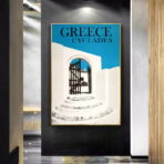 affiche cyclades vintage
