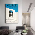 affiche cyclades vintage