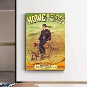 affiche cyclisme londres vintage