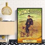 affiche cyclisme londres vintage
