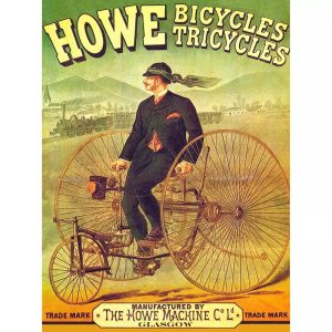 affiche cyclisme londres vintage