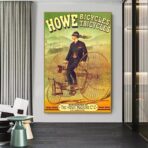 affiche cyclisme londres vintage