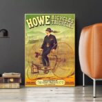 affiche cyclisme londres vintage