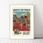affiche daft punk around the world